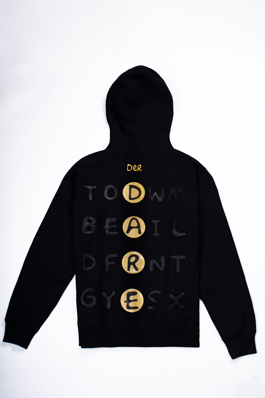 Der to be different hoodie Back